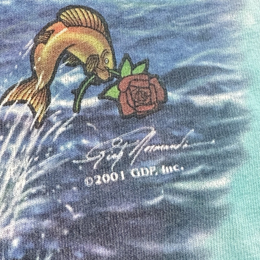 Vintage Grateful Dead Ship of Fools T-Shirt Men's XL Tie Dye Cotton 2001 GDP - Picture 3 of 6